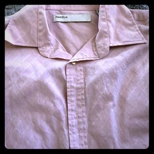 Peach color dress shirt